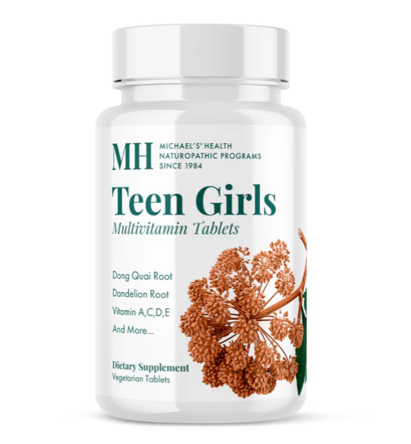 Multivitaminico para Niñas Adolescentes (60 veg tabs), Michael´s Health