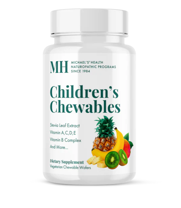 Multivitaminico Diario para Niños 1-8 años (60 masticables), Michael´s Health