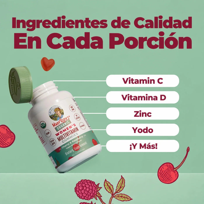 Kit #35 Multivitamínico + Estimulador de Colágeno para Mujeres, MaryRuth's
