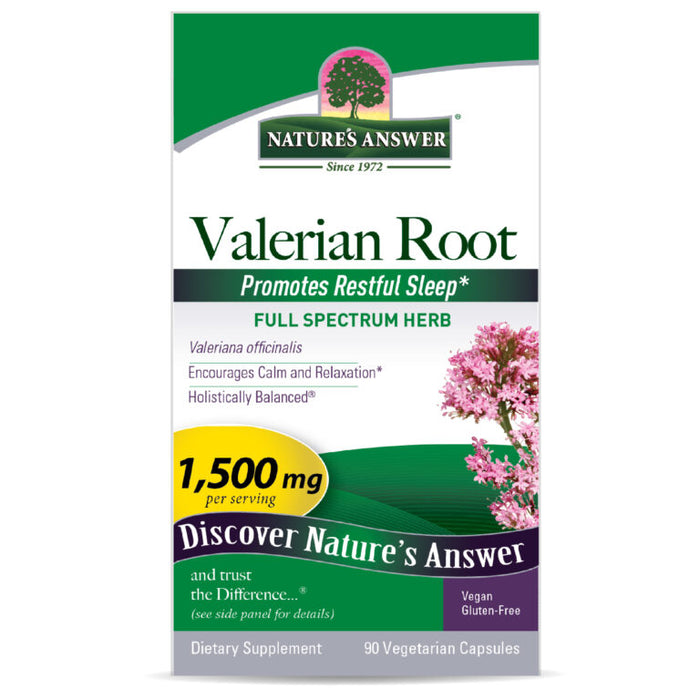 Raíz de Valeriana (90 caps), Nature's Answer