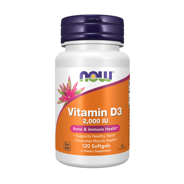 Vitamin D-3 2000 IU (120 Softgels) / Vitamin D3 2000 IU
