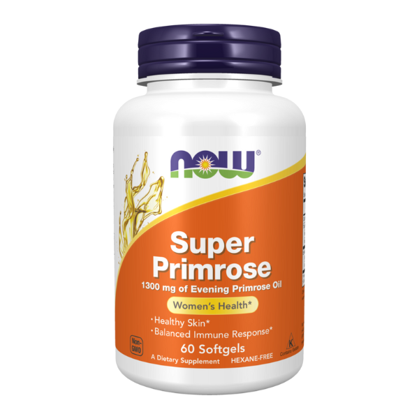 Super Primrose Aceite de Onagra 1300 mg (60 softgels)