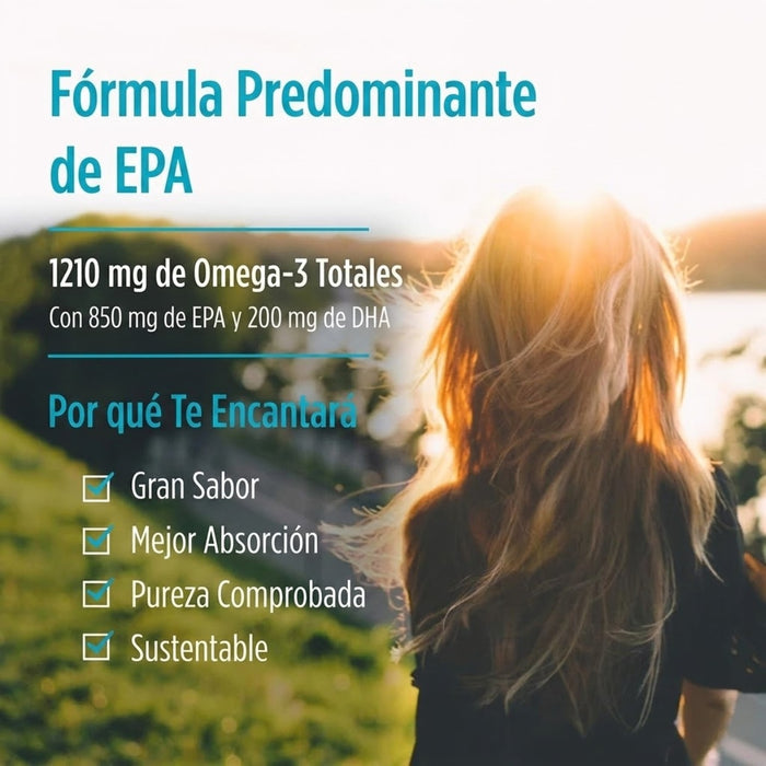 EPA 850 mg DHA 250 mg ProEPA™ (180 softgels), Nordic Naturals