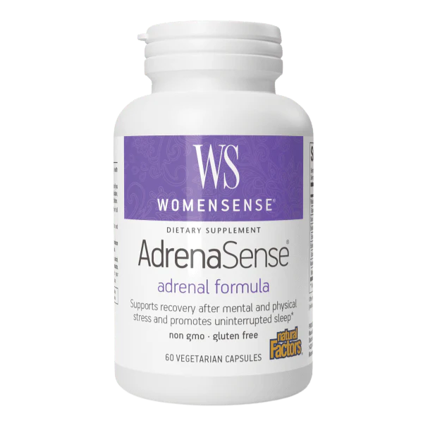 Apoyo Suprarrenal WomenSense® AdrenaSense® Adaptogenos (60 vcap), Natural Factors
