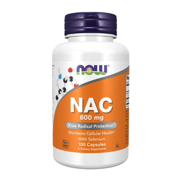 NAC N- Acetil Cisteina 600 mg (100 veg caps)