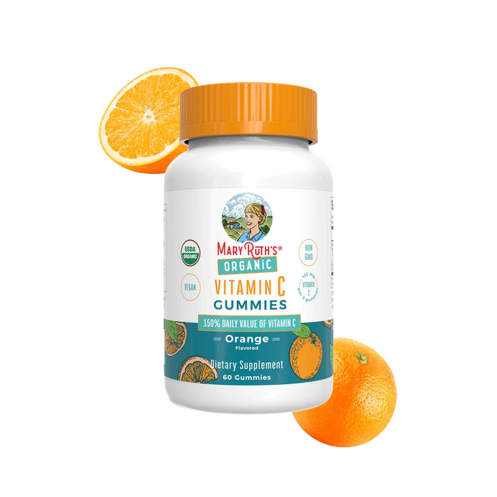 Organic Kids Vitamin C Gummies 60 Gummies Mary Ruth