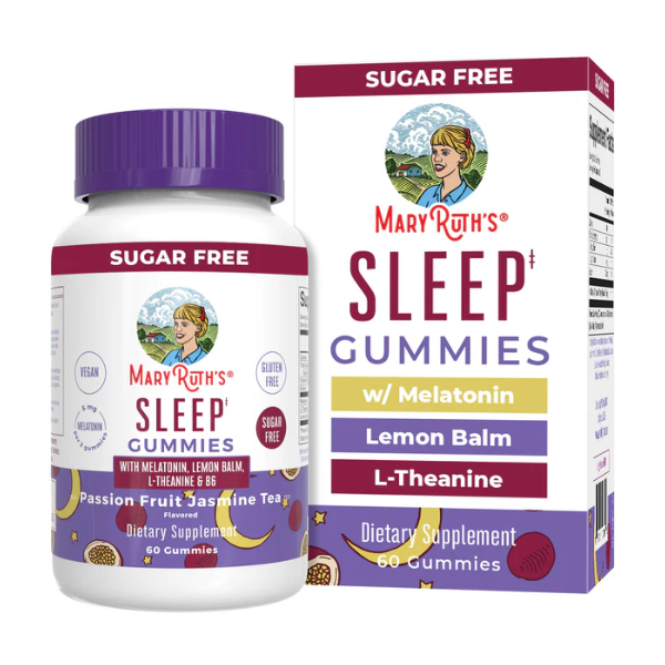 Melatonina para Dormir (60 gomitas), Mary Ruth´s
