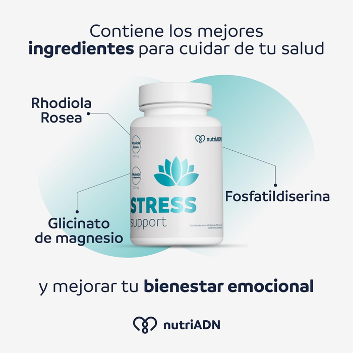 Apoyo al Estrés, Stress Support (60 caps), NutriADN