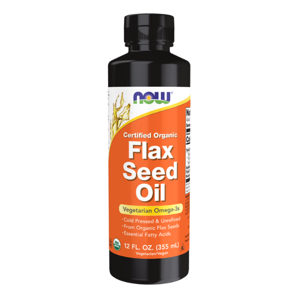 Organic Flax Seed Oil Liquid (12 fl. oz ) /Flax Seed Oil Liquid, Organic