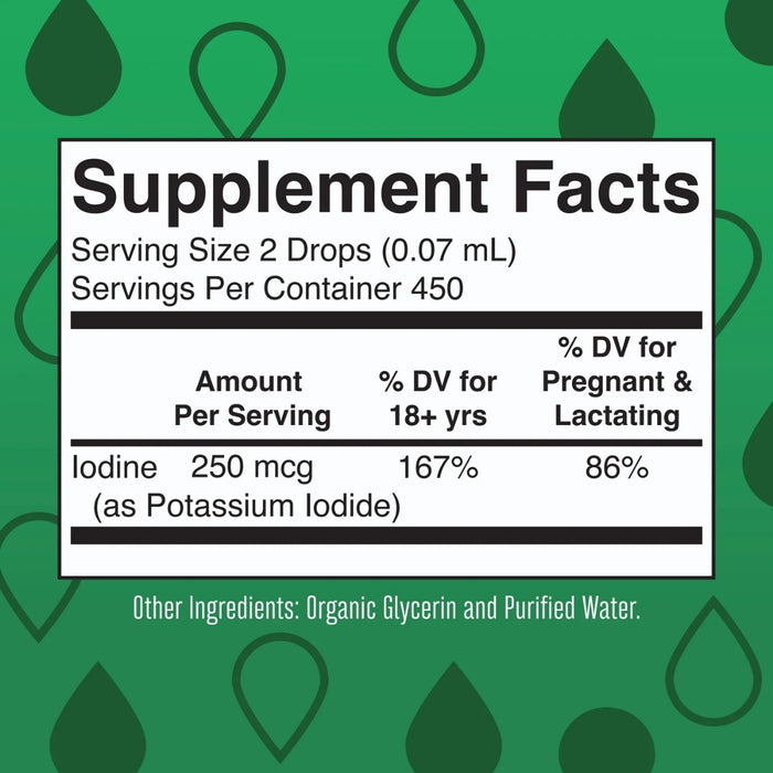 Nascent Iodine Liquid Drops 1oz (30ml) Mary Ruth