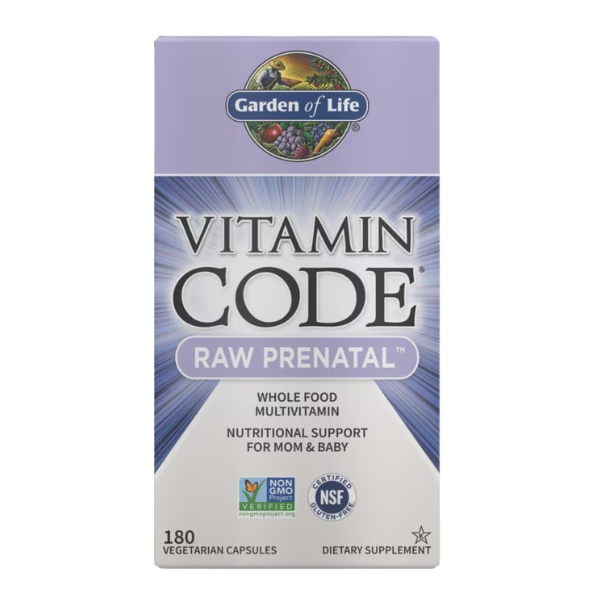 Multivitamínico Prenatal Vitamin Code® (180 veg caps), Garden of Life