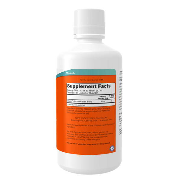 Multimineral Minerales Coloidales, Liquido (32 fl oz 946 ml)