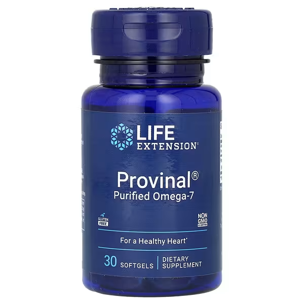 Omega-7 Purificado Provinal® (30 softgels), Life Extension