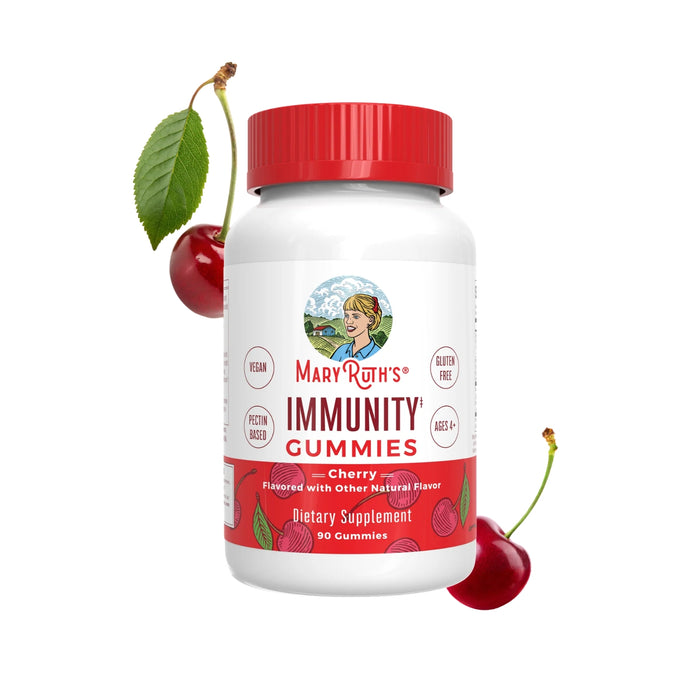 Immunity Gummies Cherry 90 Gummies Mary Ruth