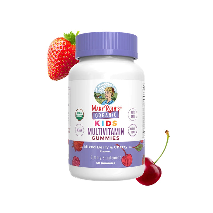 Organic Children's Multivitamin Gummies 60 Gummies Mary Ruth