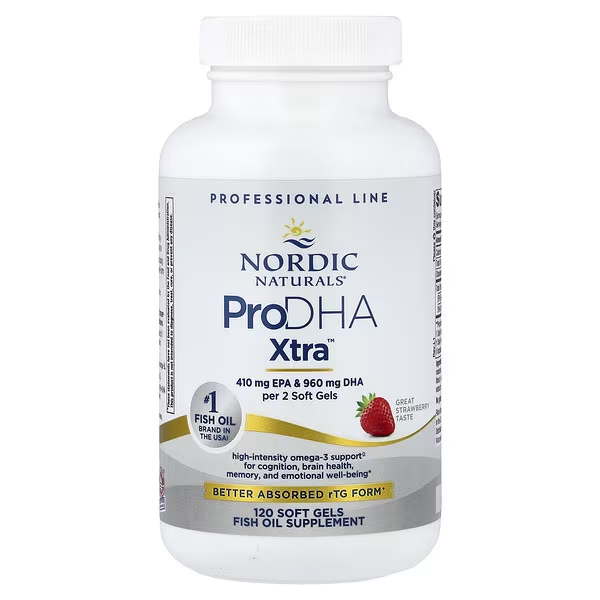 ProDHA Xtra™ EPA 410 mg DHA 960 mg (120 softgels), Nordic Naturals