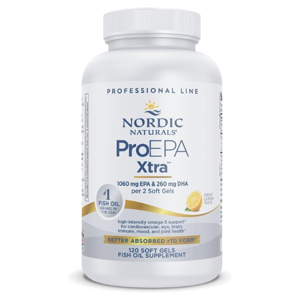 EPA 1060 mg DHA 260 mg ProEPA Xtra™ (120 softgels), Nordic Naturals