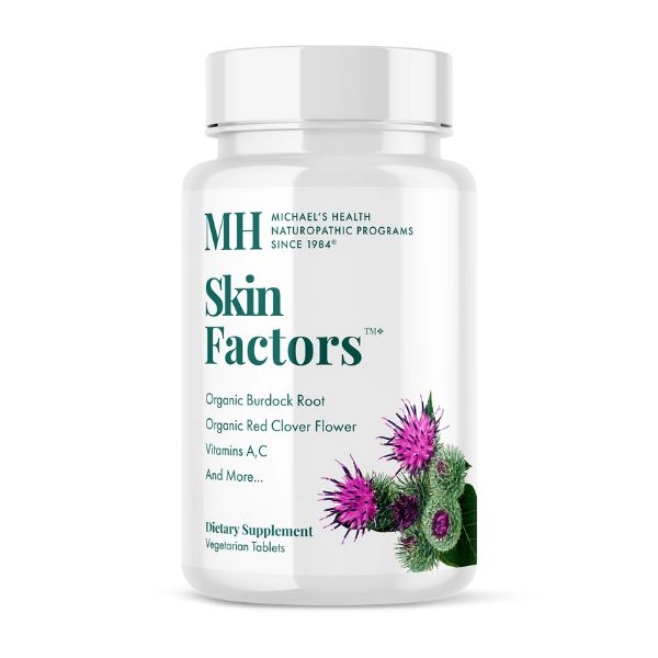 Apoyo Contra Acné, Skin Factors™ (90 veg tabs), Michael´s Health
