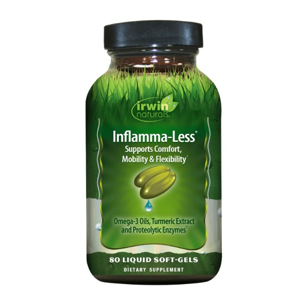 Antiinflamatorio, Inflamma-Less (80 softgels), Irwin Naturals