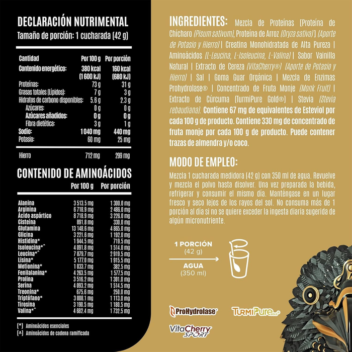Falcon Performance Vainilla (1.9 kg), Birdman