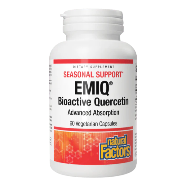 Quercetina Bioactiva EMIQ® (60 veg caps), Natural Factors
