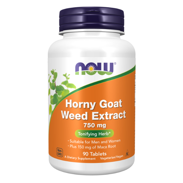 Extracto de Horny Goat Weed 750 mg (90 tabs)