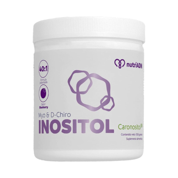 Myo & D-Chiro Inositol sabor Mora Azul(40:1)(300 g), NutriADN