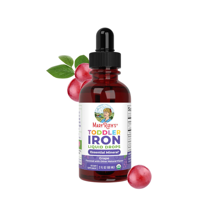 Organic Iron Toddler Liquid Drops 2oz (60ml)