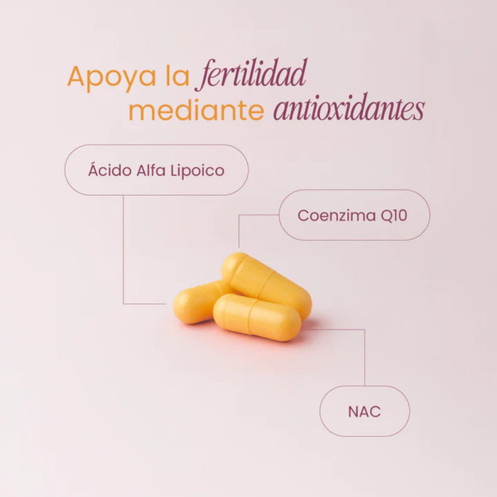 Apoyo a la Fertilidad, Fertility Support (90 caps), NutriADN