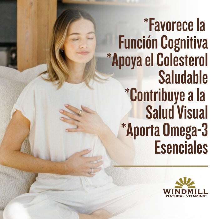 Omega-3 1000 mg con EPA y DHA (90 softgels), Windmill