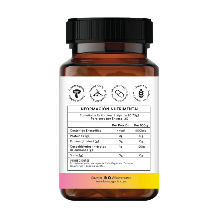 Tulsi 750 mg (30 caps), Lalun