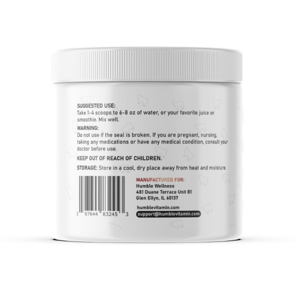 CC Calostro Bovino 4000 mg (120g/ 4.23oz), Humble