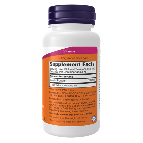 Polvo de Inositol 2 oz (57 grams)