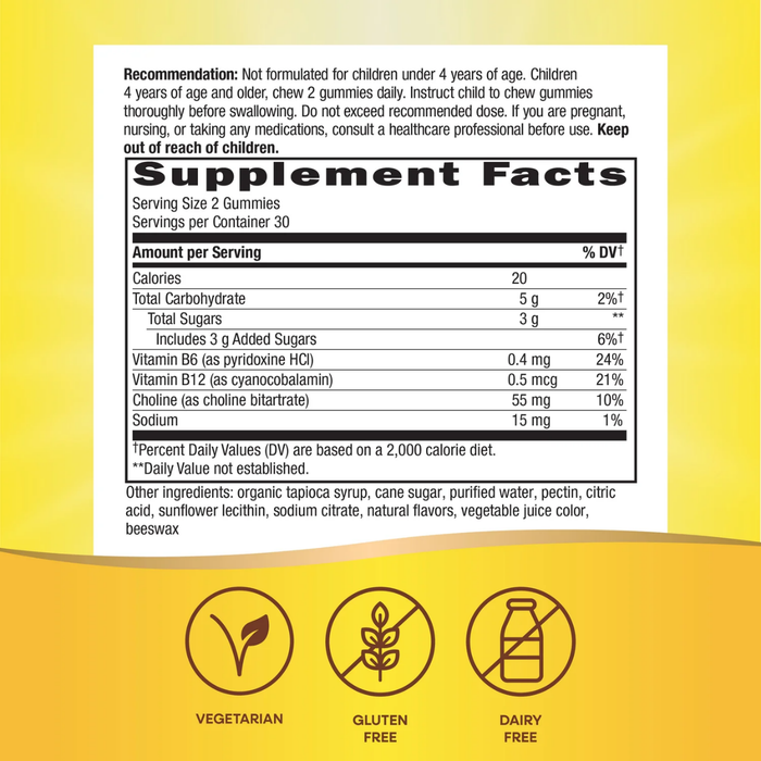 Función Cerebral para Niños Brain Builder (60 gomitas), Nature's Way