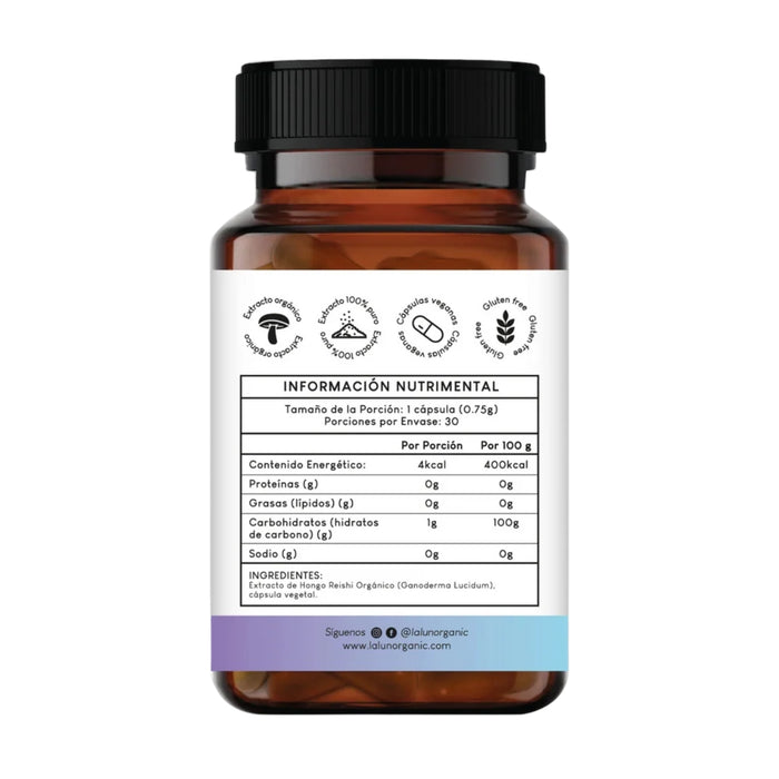 Reishi 750 mg (30 caps), Lalun