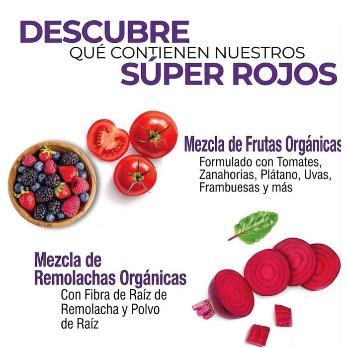 Apoyo Inmunológico Super Reds Sabor Frutos Rojos Country Farms® (200 g), Windmill