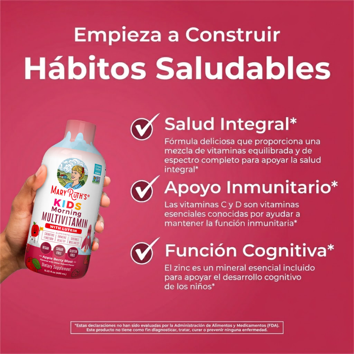 KIT #13 Multivitamínico Matutino + Multimineral Nocturno Para Niños, MaryRuth's
