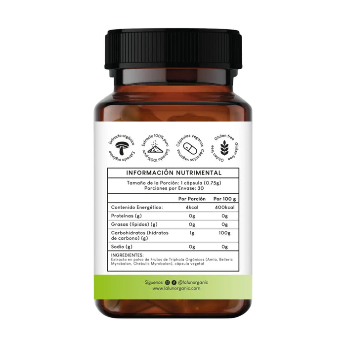 Triphala 750 mg (30 caps), Lalun