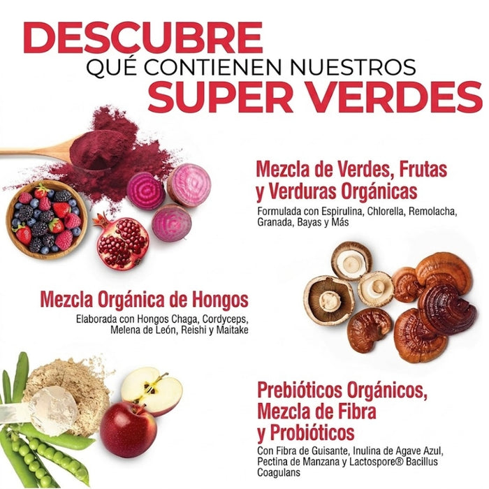 Apoyo Inmunológico Super Greens Country Farms® (300 g), Windmill