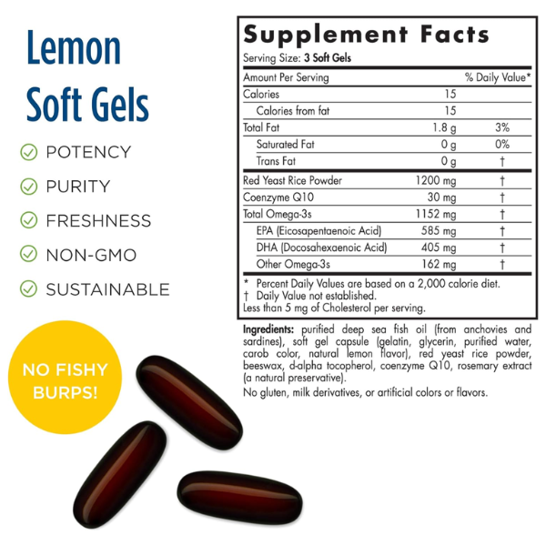 Pro-Omega® LDL EPA 585 mg DHA 405 mg (180 softgels), Nordic Naturals