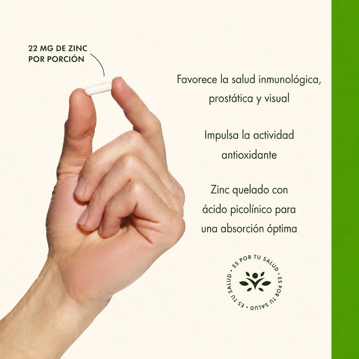 Picolinato de Zinc 22 mg (60 caps), Swanson