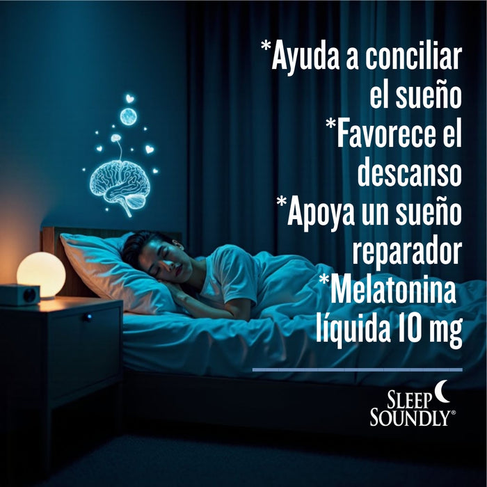 Melatonina 10 mg Sleep Soundly® (60 ml), Windmill