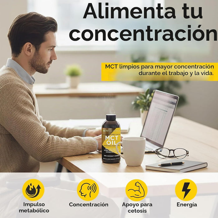 MCT OIL KETO Keto Science® (443 ml), Windmill
