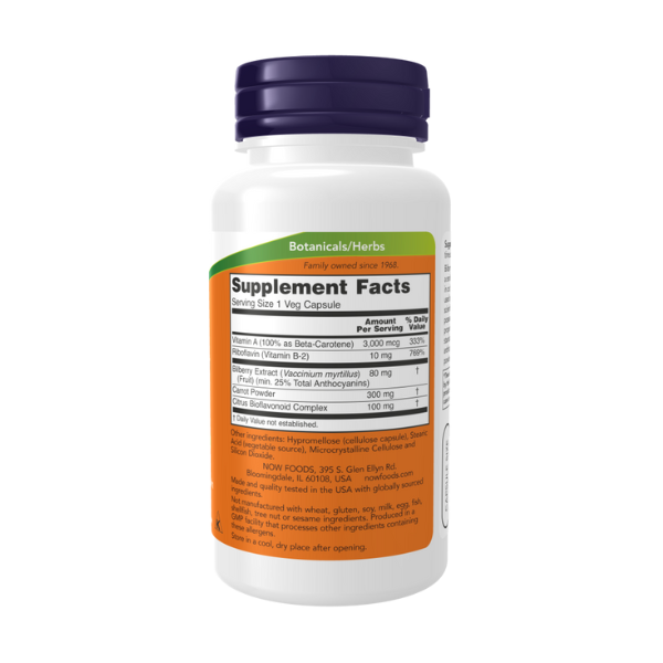 Complejo de Arandano Negro (100 veg caps)