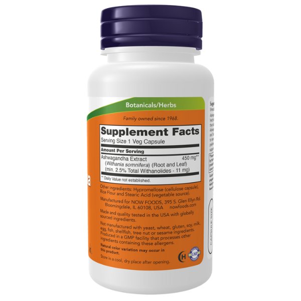 Ashwaganda Ext 450mg (90 VegCaps) / Ashwagandha 450mg
