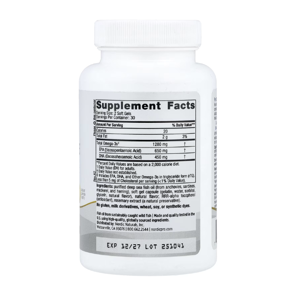 ProOmega (60 softgels), Nordic Naturals