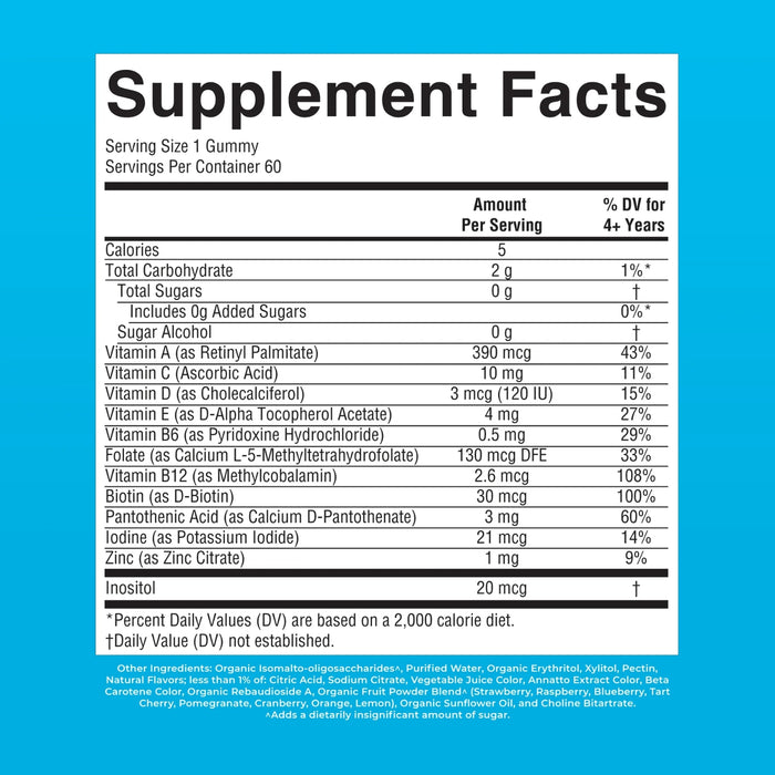 Kidsmultigummies-3PL/Kidsmultigummies-3PL 60 Gummies Mary Ruths
