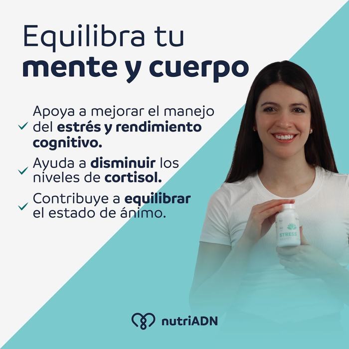 Apoyo al Estrés, Stress Support (60 caps), NutriADN