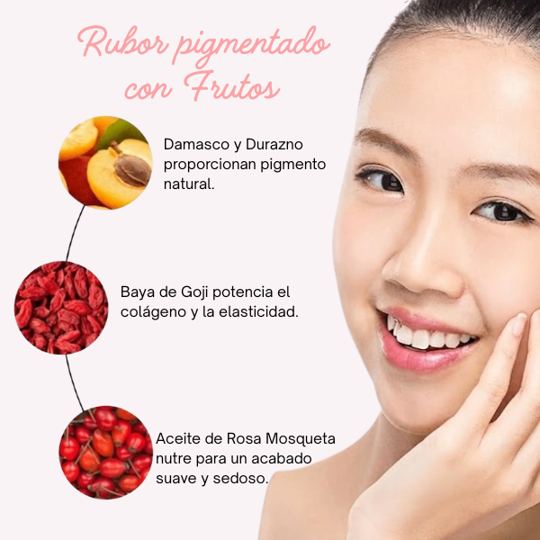 Rubor Compacto Fruit Pigmented® Chiffon (0.32 oz 9 g), 100% Pure