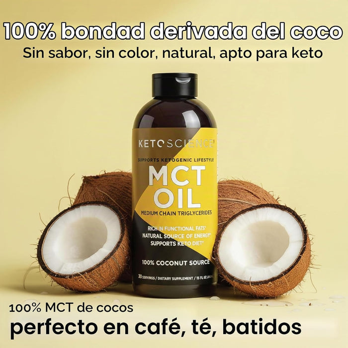 MCT OIL KETO Keto Science® (443 ml), Windmill